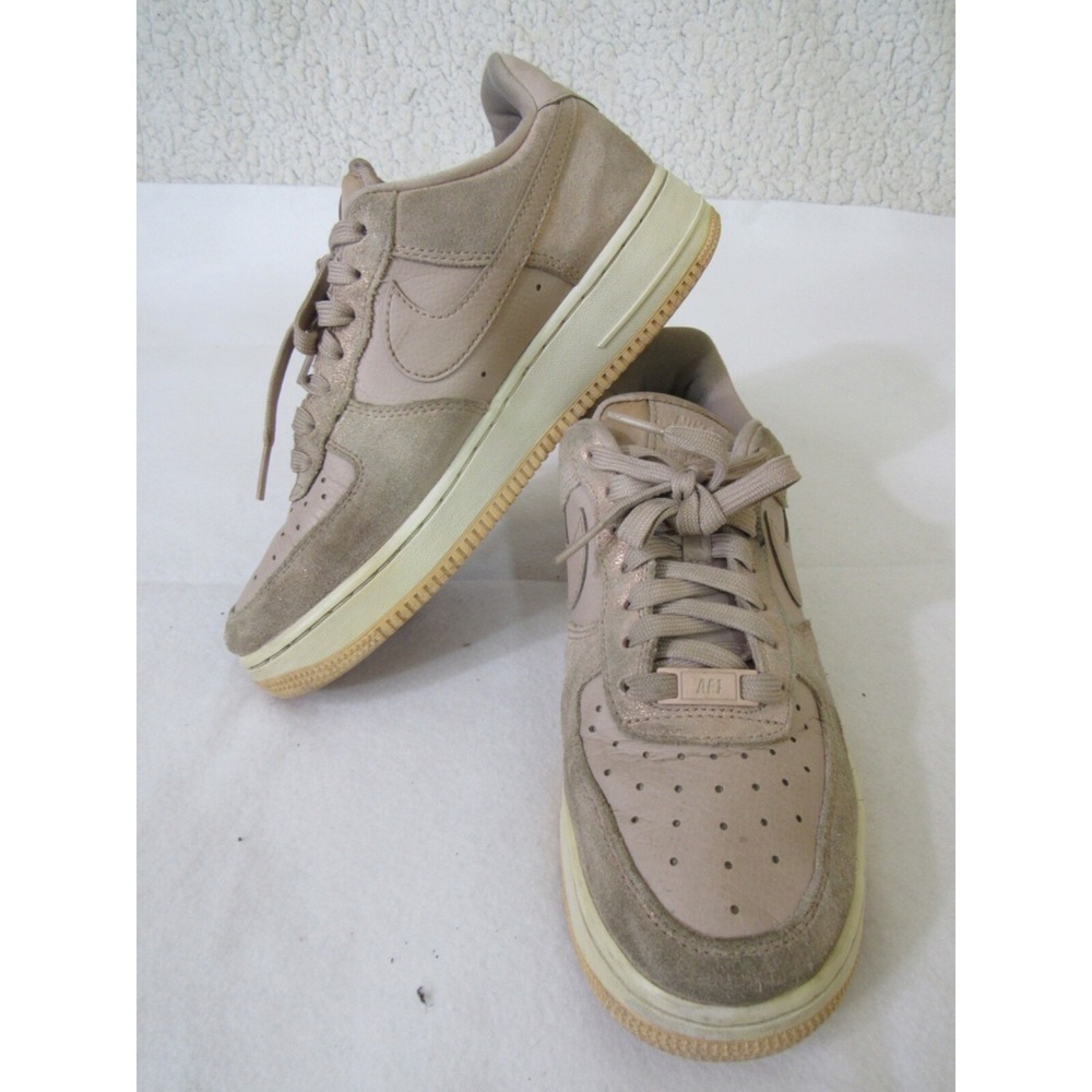 Nike Air Force 1 Low Pink Glitter Sneakers 616725-901 Size 7.5